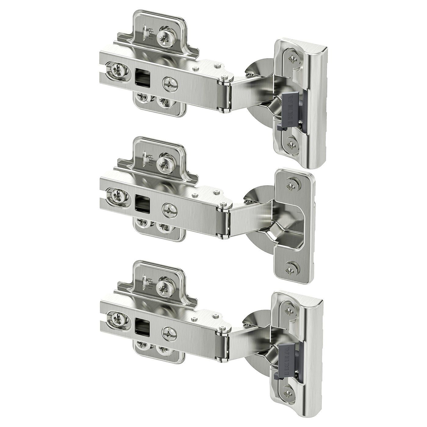 DecoBasics 1,27 Cm De Bisagras De Gabinete Superposición