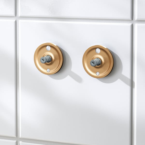 KROKSJÖN Set de montaje adhesivo de pared