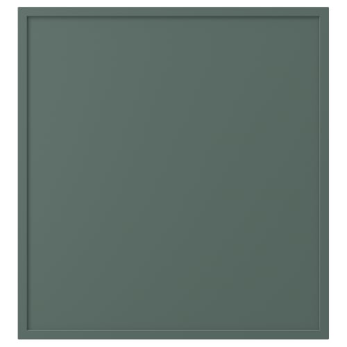 KRUKMAKARE Puerta, gris verdoso oscuro, 60x64 cm