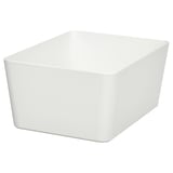 KUGGIS Caja, blanco, 13x18x8 cm