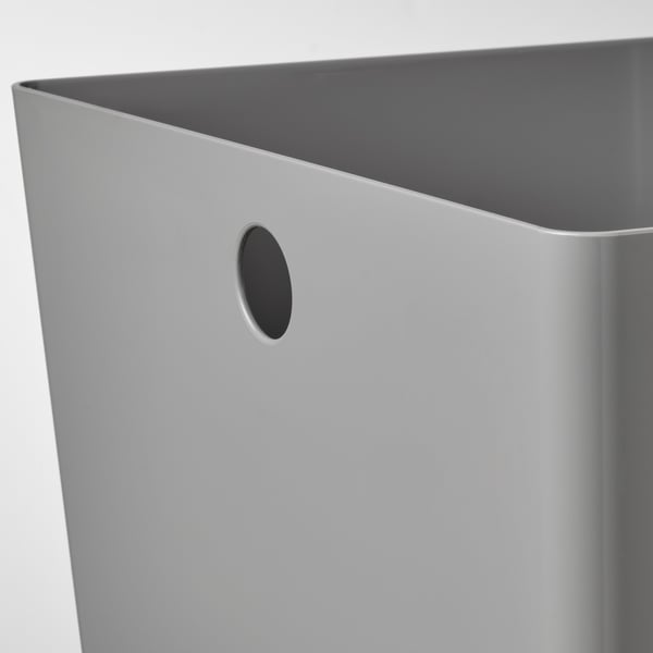 KUGGIS Caja, gris claro, 26x35x15 cm