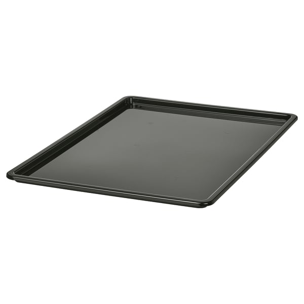 KUGGIS Tapa, negro, 37x54 cm