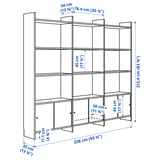 LÅDMAKARE Combi almacenaje puertas corredizas
