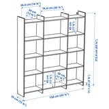 LÅDMAKARE Combi almacenaje puertas corredizas