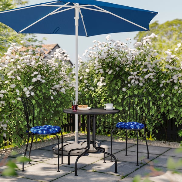 LÄCKÖ Mesa para jardín con 2 sillas