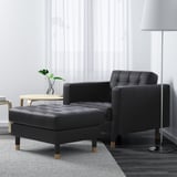 LANDSKRONA Poltrona, Grann/Bomstad negro con madera