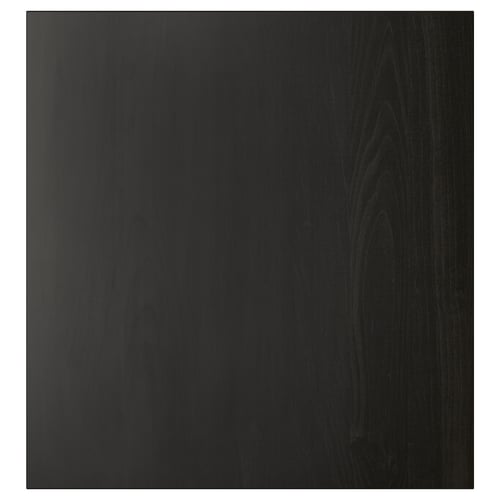LAPPVIKEN Puerta, negro con café, 60x64 cm
