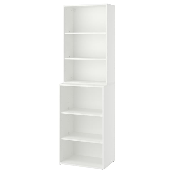 LASTARE Estanterías, blanco, 60x42x201 cm