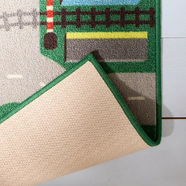 LILLABO Tapete, verde, 75x133 cm