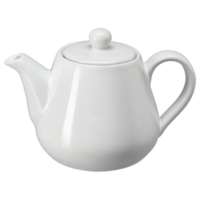 LYSRÄKA Tetera, blanco, 0.8 l