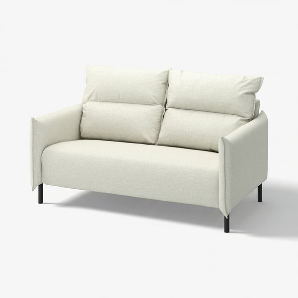 MANNARP Sofá 2 puestos, Gunnared beige