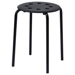 MARIUS Butaco, negro, 45 cm