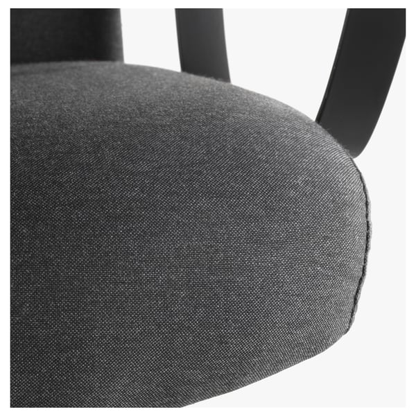 MARKUS Silla escritorio, Vissle gris oscuro, Medium