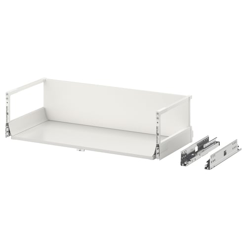 MAXIMERA Cajón alto, blanco, 80x37 cm