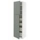METOD / MAXIMERA Mueble alto + 2 puertas y 4 cajones