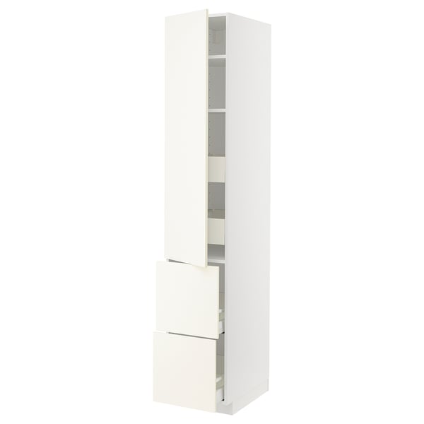 METOD / MAXIMERA Mueble alto con puerta y 4 cajones