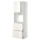 METOD / MAXIMERA Mueble alto horno, puerta+cajones
