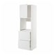 METOD / MAXIMERA Mueble alto horno, puerta+cajones