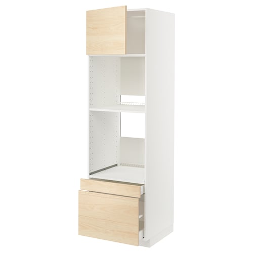 METOD / MAXIMERA Mueble alto para horno y microondas