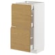 METOD / MAXIMERA Mueble inferior con 3 cajones