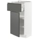 METOD / MAXIMERA Mueble inferior con cajón y puerta