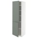 METOD Mueble alto + entrepaños y puertas