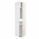 METOD Mueble alto para nevera, 3 puertas, blanco/Stensund blanco, 60x60x240 cm