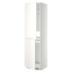 METOD Mueble alto para nevera, blanco/Veddinge blanco, 60x60x220 cm