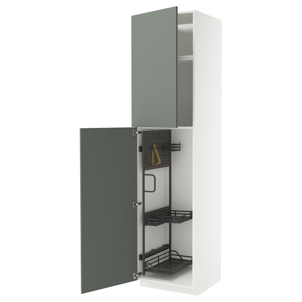 METOD Mueble alto para productos limpieza