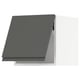 METOD Mueble de pared, horizontal, blanco/Voxtorp gris oscuro, 40x40 cm