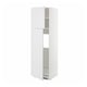 METOD Mueble para nevera con 2 puertas, blanco/Stensund blanco, 60x60x200 cm