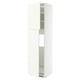 METOD Mueble para nevera con 2 puertas, blanco/Vallstena blanco, 60x60x220 cm