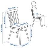 NÄSINGE / HÖGVED Juego de comedor 4 puestos