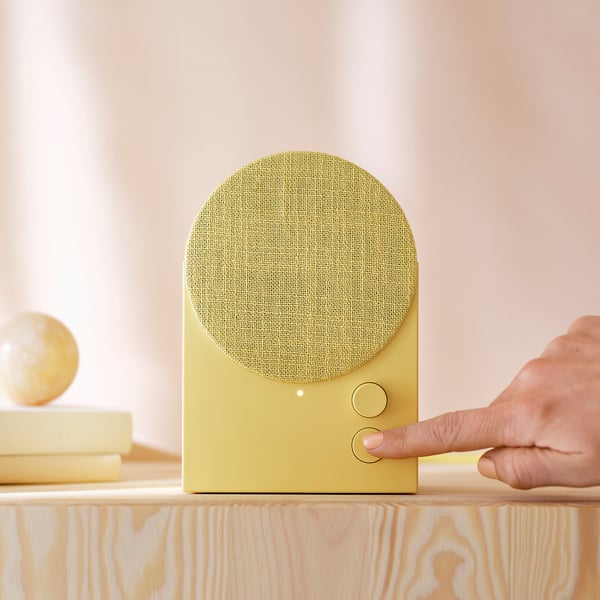 NATTBAD Altavoz Bluetooth, amarillo