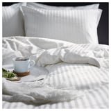 NATTJASMIN Funda plumón con 2 fundas almohada, blanco, 240x220/50x60 cm