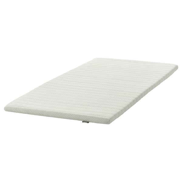NISSEHOLM Sobrecolchón topper, blanco, 90x200 cm