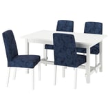 NORDVIKEN / BERGMUND Juego de comedor 4 puestos