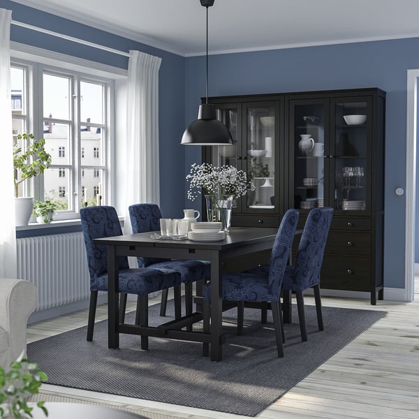 NORDVIKEN / BERGMUND Juego de comedor 4 puestos