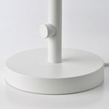 NYMÅNE Lámpara de mesa, blanco, 33 cm