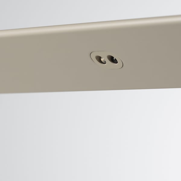 ÖVERSIDAN Iluminación LED clóset con sensor, regulación intensidad luminosa beige grisáceo, 71 cm