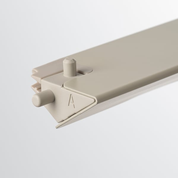 ÖVERSIDAN Iluminación LED clóset con sensor, regulación intensidad luminosa beige, 71 cm