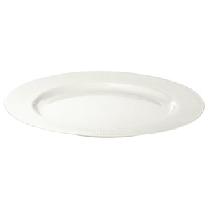 OFANTLIGT Plato, blanco, 22 cm