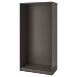 PAX Estructura clóset, gris oscuro, 100x58x201 cm