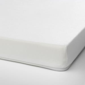 PELLEPLUTT Colchón de espuma para cuna, 60x120x6 cm