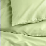 PILTANDVINGE Funda de plumón y funda almohada, verde claro, 150x200/50x60 cm