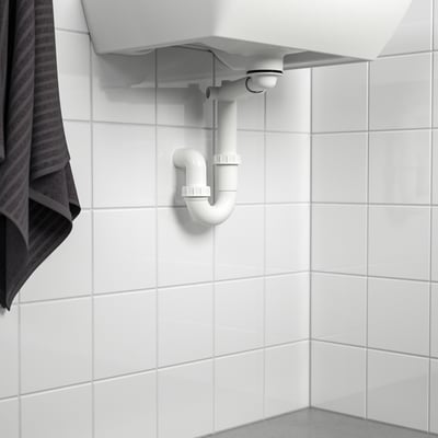 RÄNNILEN Sifón para lavamanos