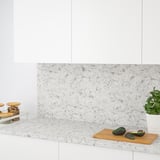 RÅHULT Panel de pared, beige/Efecto mármol cuarzo, 1 m²x1.2 cm