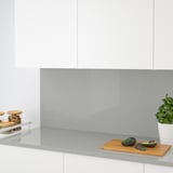 RÅHULT Panel de pared, gris efecto piedra/cuarzo, 1 m²x1.2 cm