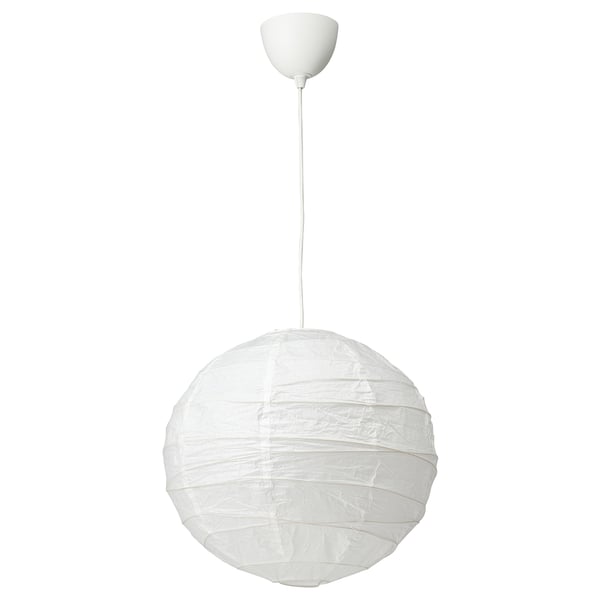 REGOLIT / HEMMA Lámpara colgante, blanco, 45 cm