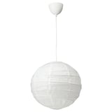 REGOLIT / HEMMA Lámpara colgante, blanco, 45 cm